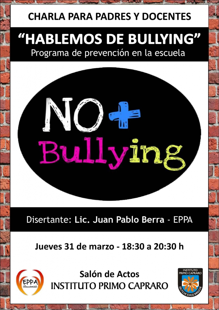 HABLEMOS DE BULLYING